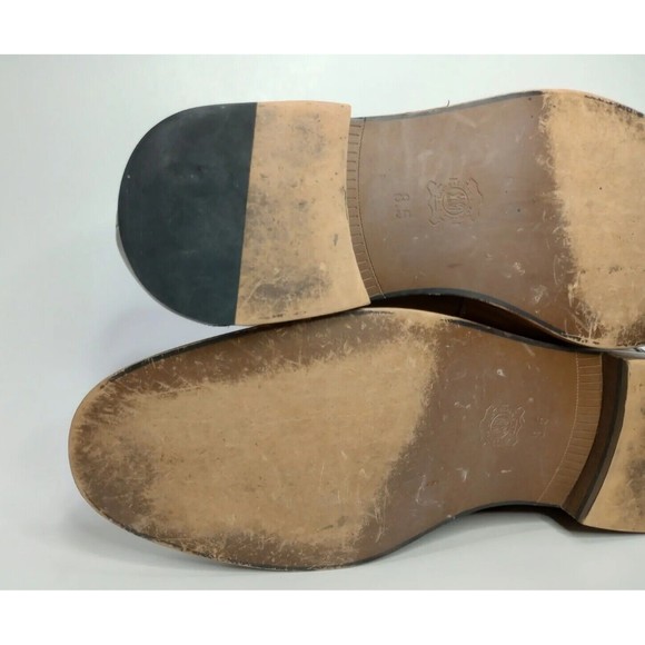 Aston Grey (Ashley) Mens Size 8.5 Brown Leather Style #101076 Loafer - Picture 11 of 11